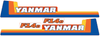 Bonnet decal sticker set Yanmar F14
