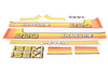 Bonnet decal sticker set Iseki Landhope TU220