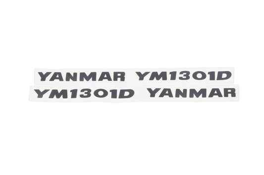 Bonnet decal sticker set Yanmar YM1301
