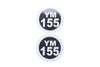 Motorkapsticker Yanmar YM155