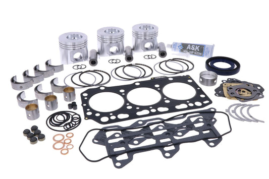 Engine Overhaul kit STD Yanmar 3TNE84, 3TNE84T, Komatsu 3D84E, S3D84E,