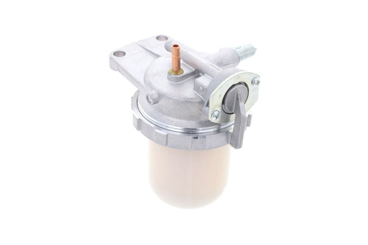 Fuel filter unit complete Kubota GL-, KH-, L1-, L-, M-, MX-, SQ-Types, Hinomoto NX-Types, Denyo, Multiquip,
