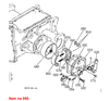 Set brake shoes Kubota B20, B1600, B2150, B8200, B9200