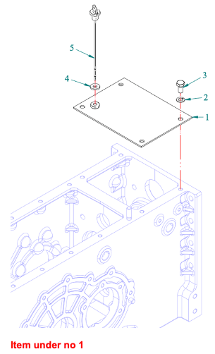 Gearbox Gasket Captain 273, Startrac 273,