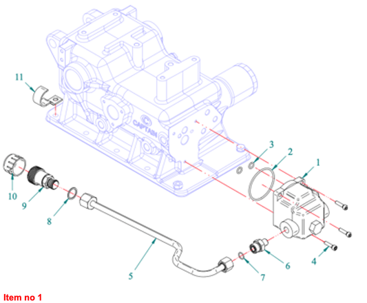 Control valve Captain 273, Startrac 273