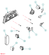 Cheie de contact Captain, Startrac, Carraro, etc.,