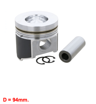 Piston Direct injection STD Kubota V3007, V3307, Caterpillar C3.3B