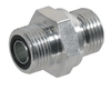Adapter nipple 1/2" BSP X 13/16" ORFS Captain, Startrac, Antonio Carraro, Etc.,