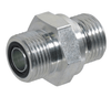 Adapter nipple 3/8" BSP X 13/16" ORFS Captain, Startrac, Antonio Carraro, Etc.,