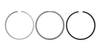 Piston ring set STD Iseki E3CD, Mitsubishi, Massey Ferguson, Agco, Challenger,