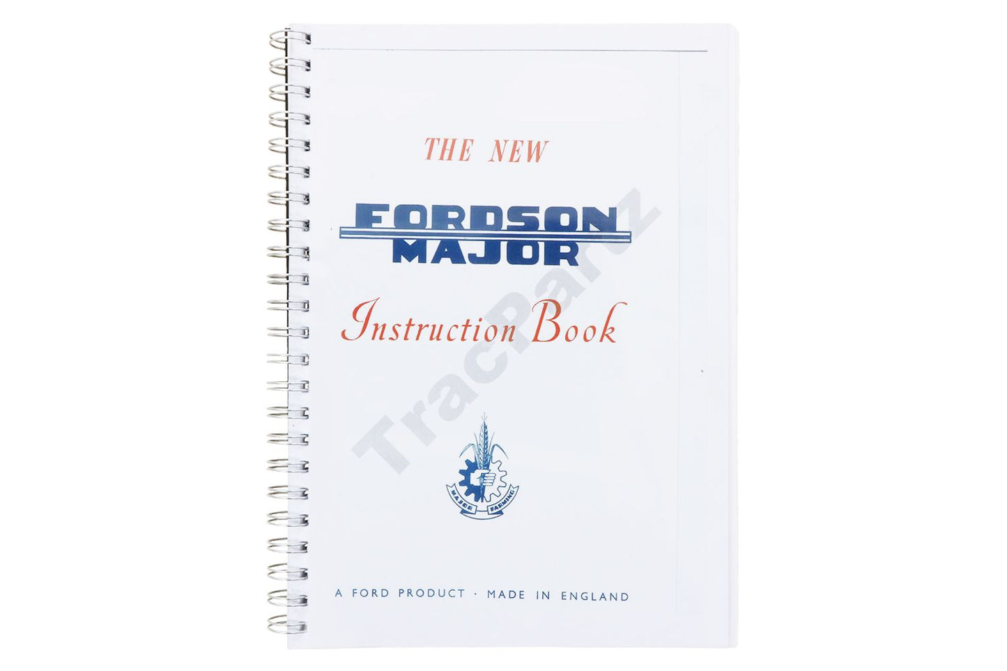 Manual Fordson Major (în engleză)